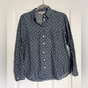 Daisy Chambray Button Down